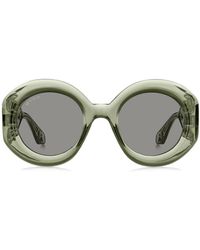 Etro - Paisley Round-frame Sunglasses - Lyst