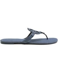 Tory Burch - Miller Sandalen mit Double T - Lyst