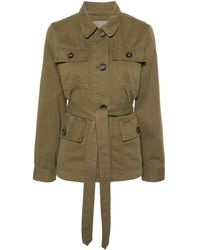 Barbour - Tilly Belted Military Jacket - Lyst