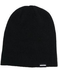 DSquared² - Bonnet En Laine À Étiquette Logo - Lyst