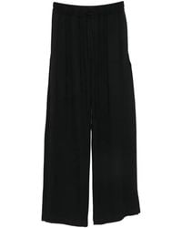 Thom Krom - Drawstring Wide-Leg Trousers - Lyst