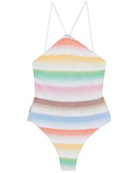 Missoni - Zigzag Swimsuit - Lyst