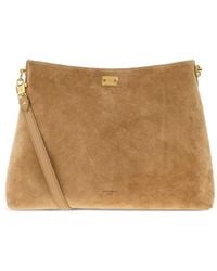 Dolce & Gabbana - Suede Shoulder Bag - Lyst