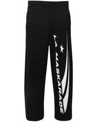 La Maskarade - Logo-Print Track Pants - Lyst