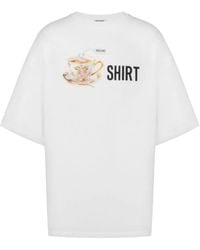 Moschino - Regular Fit T-Shirt With Crew Neckline - Lyst