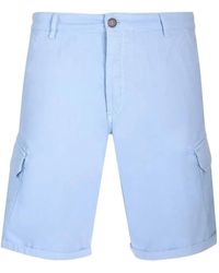 Al Duca d'Aosta - Cotton-Twill Cargo Shorts - Lyst