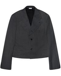 Comme des Garçons - Cropped Single-Breasted Blazer - Lyst