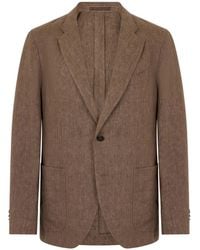 Slowear - Single-Breasted Notched-Lapel Blazer - Lyst