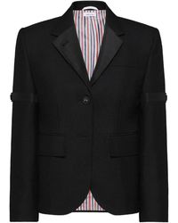 Thom Browne - Button Blazer - Lyst