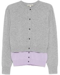 MERYLL ROGGE - Buttoned Layered Cardigan - Lyst