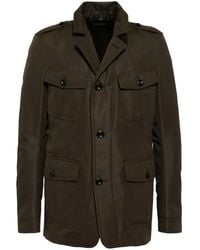 Tom Ford - Button-Up Military Jacket - Lyst