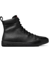 Camper - Peu Cami Lace-Up Leather Combat Boots - Lyst