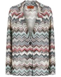 Missoni - シェブロンパターン ジャケット - Lyst