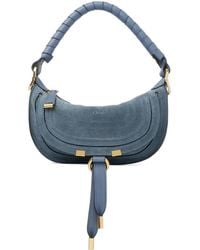 Chloé - Marcie スエード ショルダーバッグ ミニ - Lyst