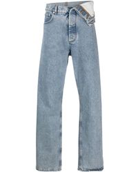 Y. Project - Mid-rise Straight-leg Jeans - Lyst