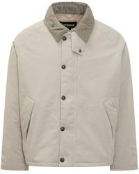 Barbour - コーデュロイカラー パデッドジャケット - Lyst
