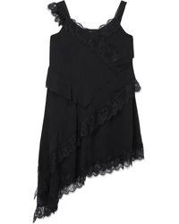 B+ AB - Vestido Largo Asimétrico Con Encaje - Lyst