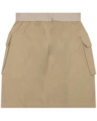 Fear Of God - Cargo Mini Skirt - Lyst