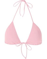 Clube Bossa Top de bikini Aava triangular - Rosa