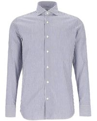 Al Duca d'Aosta - Striped Cotton Shirt - Lyst