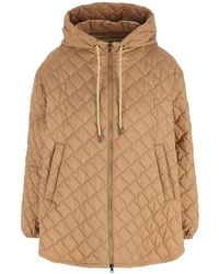 Herno - キルティング フーデッドジャケット - Lyst