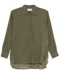 Officine Generale - Camicia Con Chiusura Nascosta - Lyst