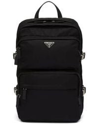 Prada - Sac À Dos En Cuir Saffiano - Lyst