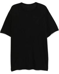 Yohji Yamamoto - Cotton Jersey T-Shirt - Lyst
