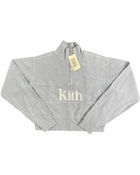 Kith - Hunter Ii Serif Quarter-Zip Sweater - Lyst