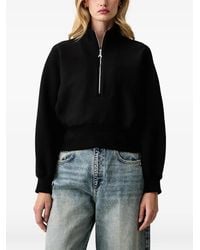 Patrizia Pepe - Half-Zip Sweatshirt - Lyst