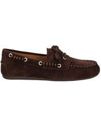 Bibi Lou - Mocassins Violetta En Daim À Perles - Lyst