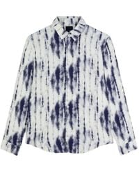 Patrizia Pepe - Graphic-Print Long-Sleeve Shirt - Lyst