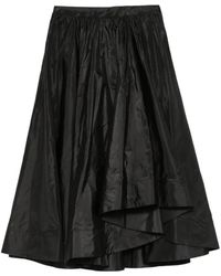 Valentino Garavani - Jupe Froncée À Design Asymétrique - Lyst