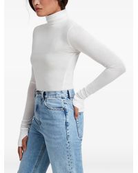 MARCELLA - Eloise Sheer Turtleneck Top - Lyst