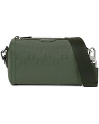 KARL LAGERFELD - Mini K/Loom Leather Messenger Bag - Lyst