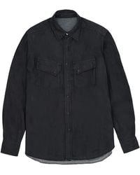 Fortela - Pasadena Buttoned Chest-Pocket Shirt - Lyst