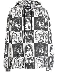 Haculla - Karierter This is Chess Hoodie - Lyst
