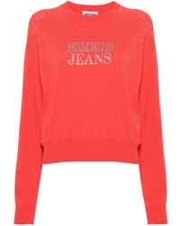 Moschino Jeans - Jersey con cuello redondo - Lyst