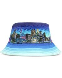 CASABLANCA - Sombrero De Pescador Con Estampado Gráfico - Lyst