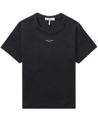 Rag & Bone - Camiseta con logo estampado - Lyst