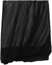 Helmut Lang - Minijupe À Design Superposé - Lyst