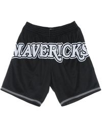 Mitchell & Ness - Dallas Mavericks Big Face 3.0 Shorts - Lyst