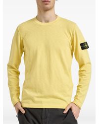Stone Island - 5100052 Organic Cotton And Nylon Jumper - Lyst