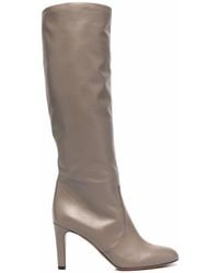 Bally - Heeled Leather Boots - Lyst