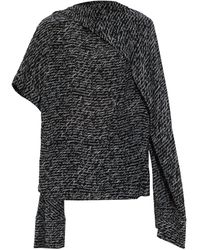 Balmain - Blouse Met Script-Print - Lyst