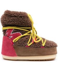 Moon Boot - Icon Light Low Stiefel mit Shearling - Lyst