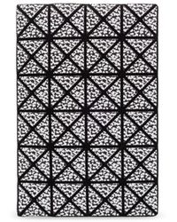 Bao Bao Issey Miyake - Geometric-pattern Cotton Card Case - Lyst