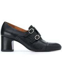 Chie Mihara Monk-strap Heeled Shoes - Black