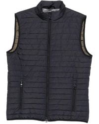 Geox - Wilmer Quilted Gilet - Lyst