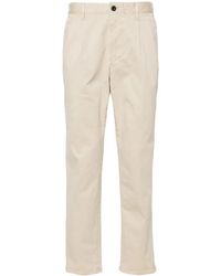 Incotex - Tapered-Leg Cotton Chino Trousers - Lyst